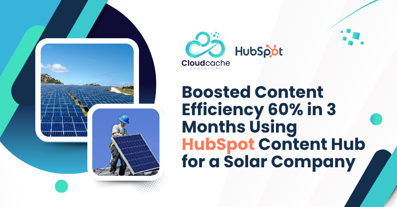 HubSpot Content Hub for a Solar Company by CloudCache